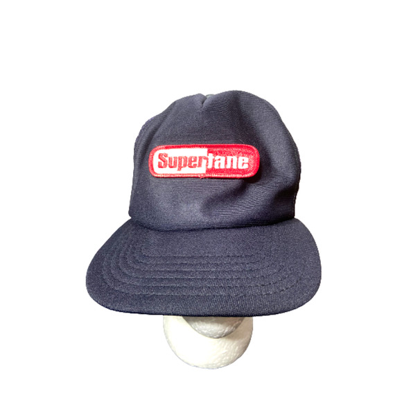 Vintage New Era Trucker Hat Supertane Adjustable Mesh Made in USA - Picture 1 of 8